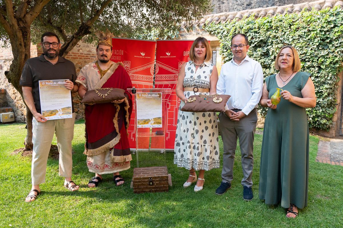 La fiesta 'El Tesoro de Aliseda' aspira a ser Fiesta de Interés Turístico Regional