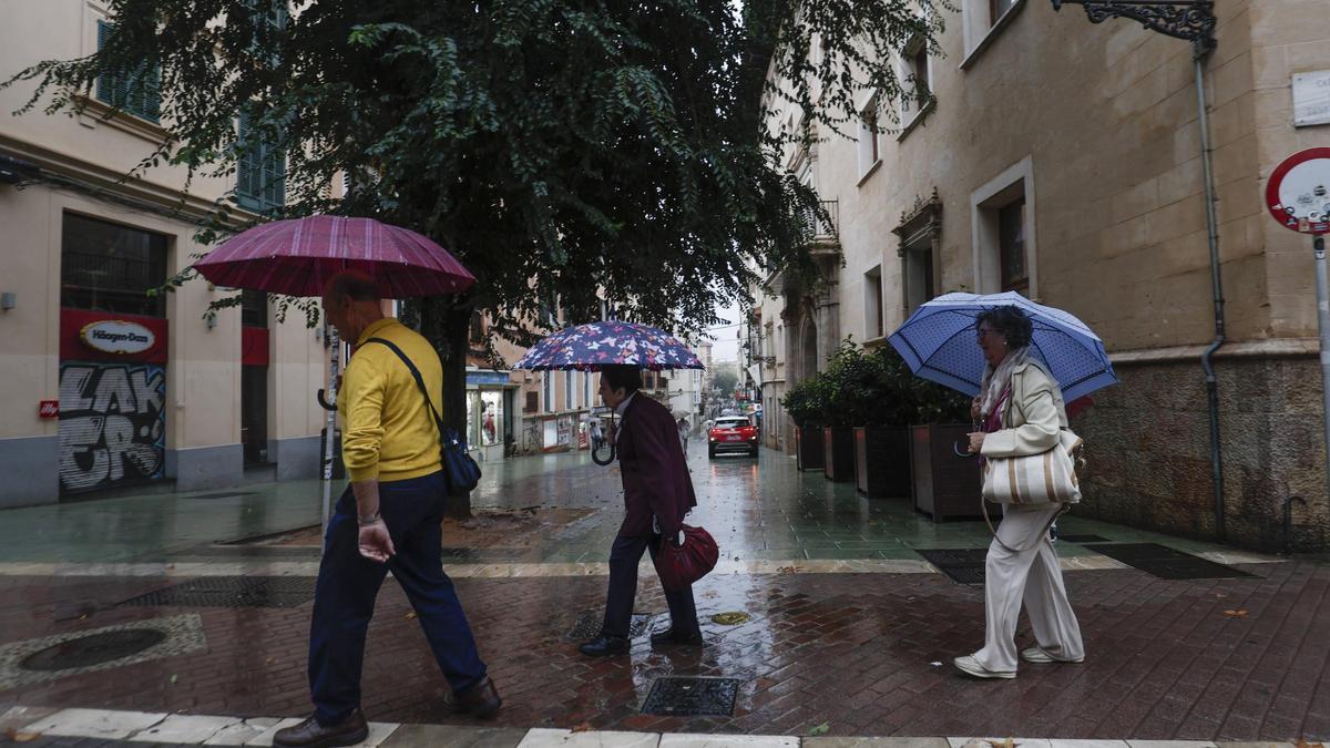 Mallorca, en alerta por lluvias