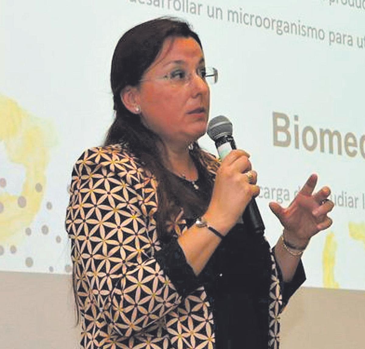 La catedrática de Biología Rosa María Martínez.