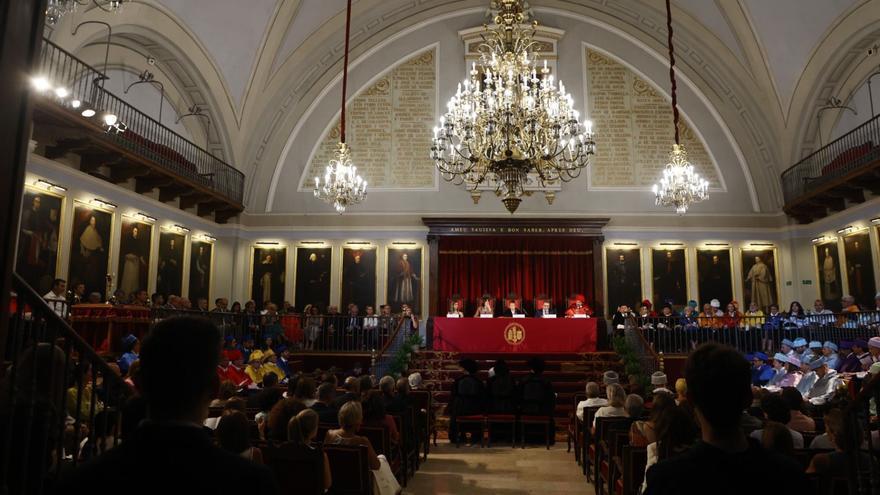 Acto institucional del inicio de curso universitario