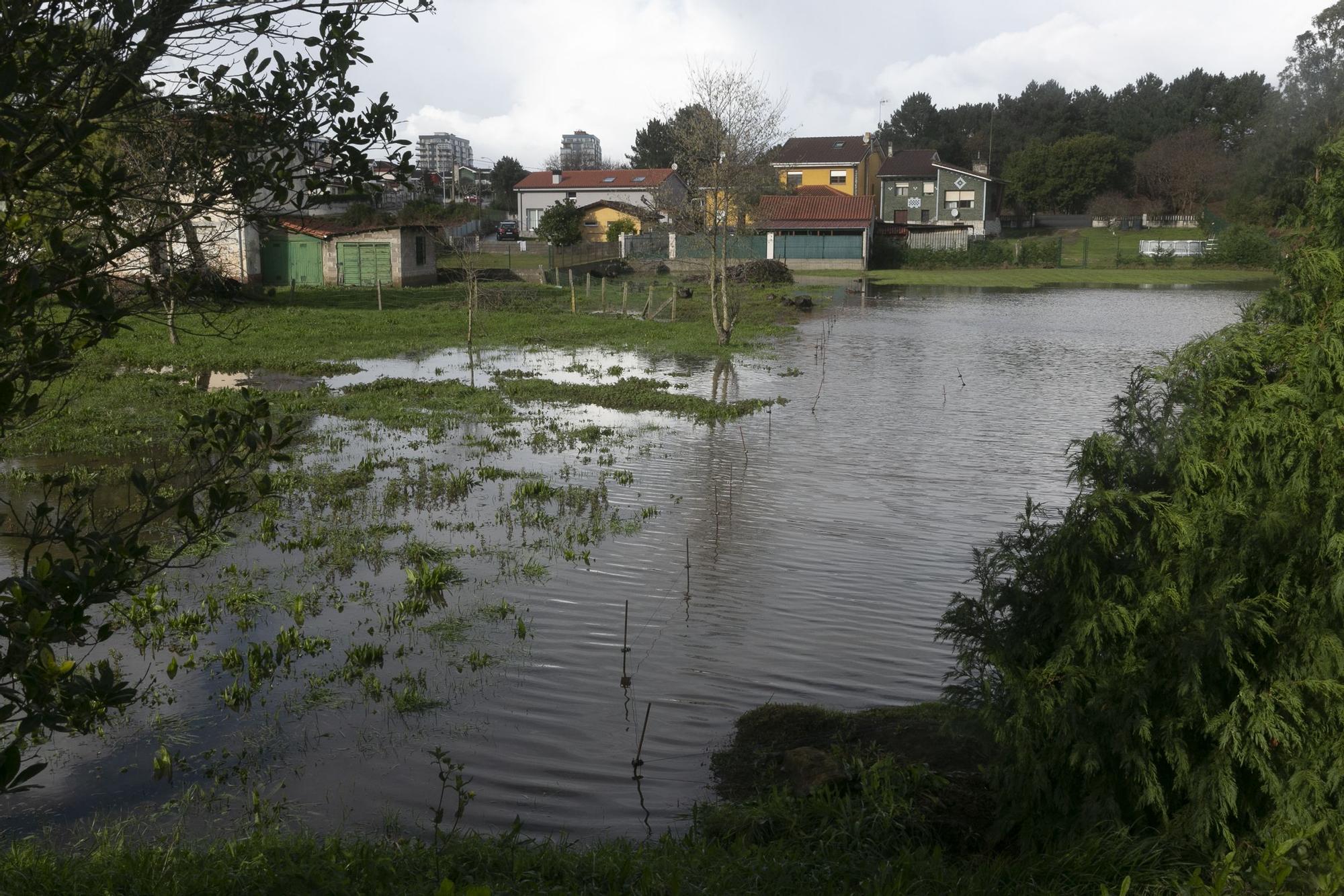 Temporal en la comarca de Avilés