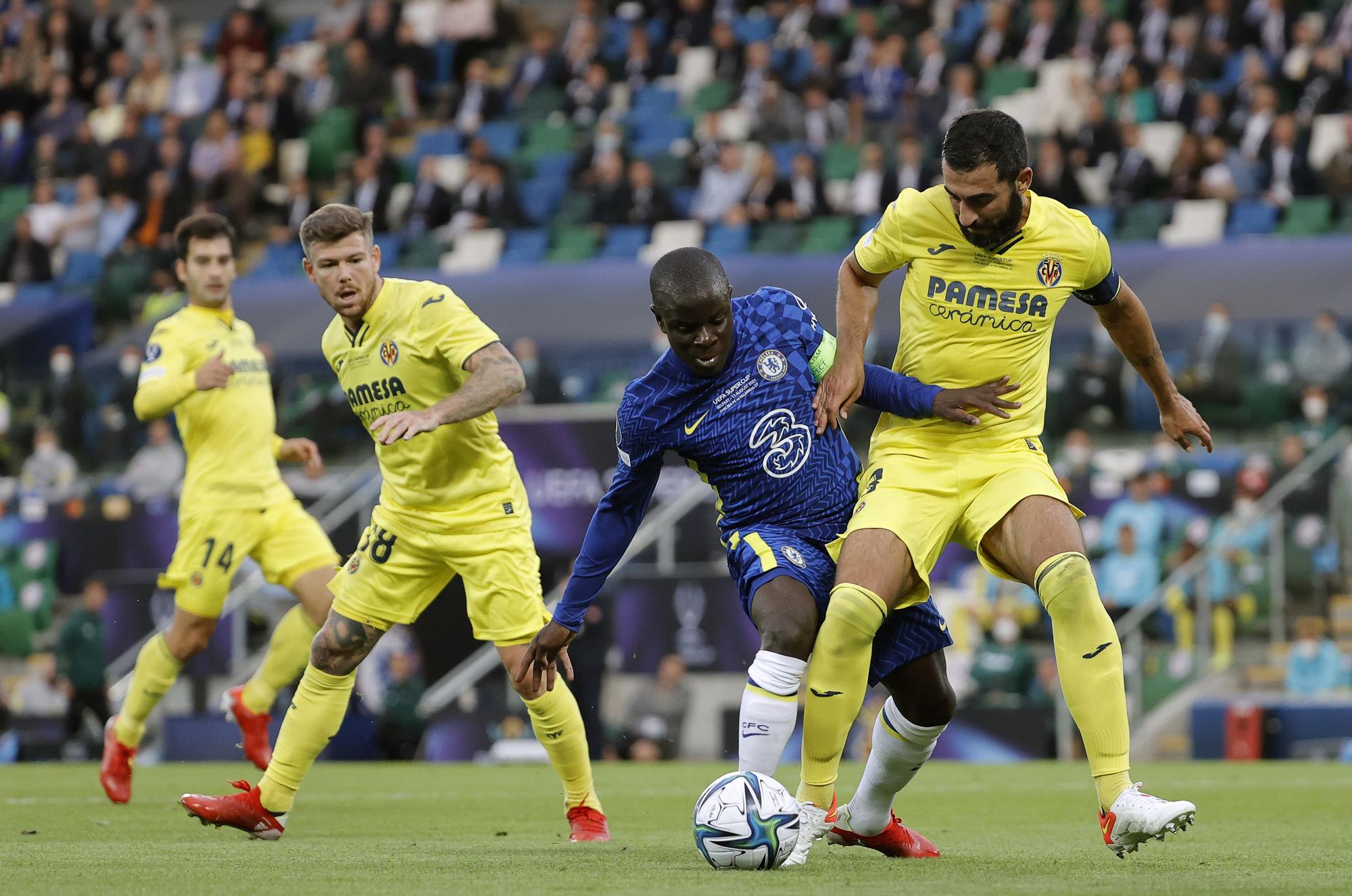 Chelsea-Villarreal, final de la Supercopa: los penaltis dejan al Submarino sin título