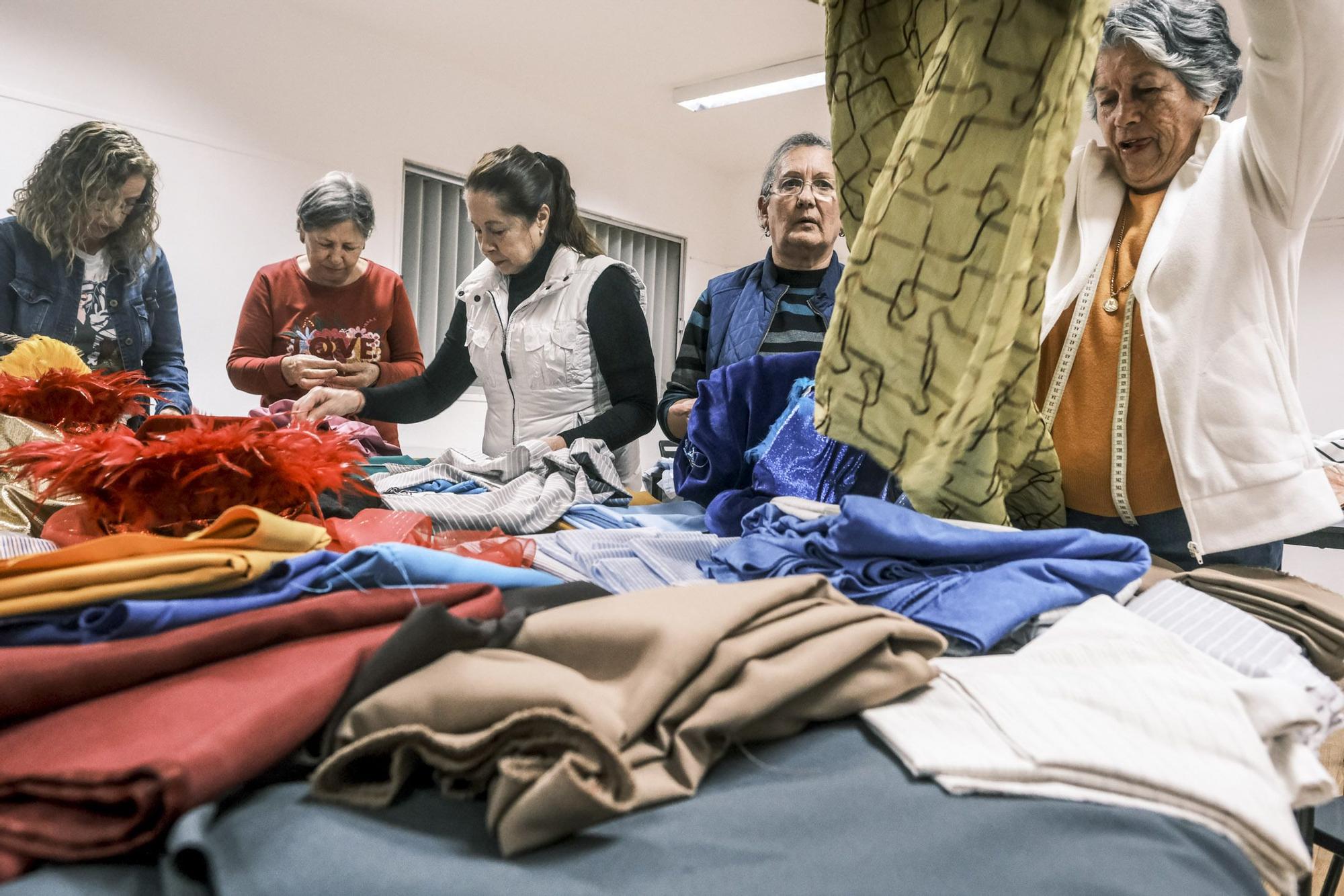 Ensayo del Belén Viviente realizado por vecinos de Tamaraceite