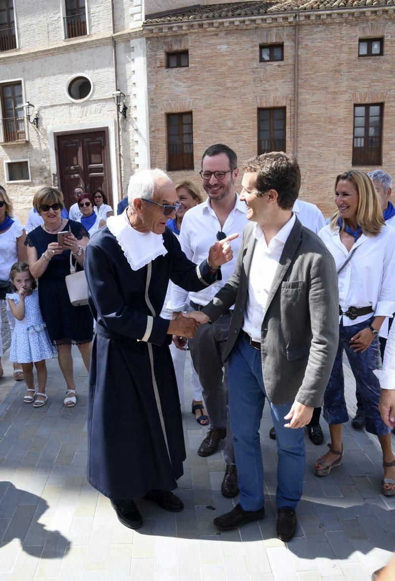 Visita de Pablo Casado a Tarazona