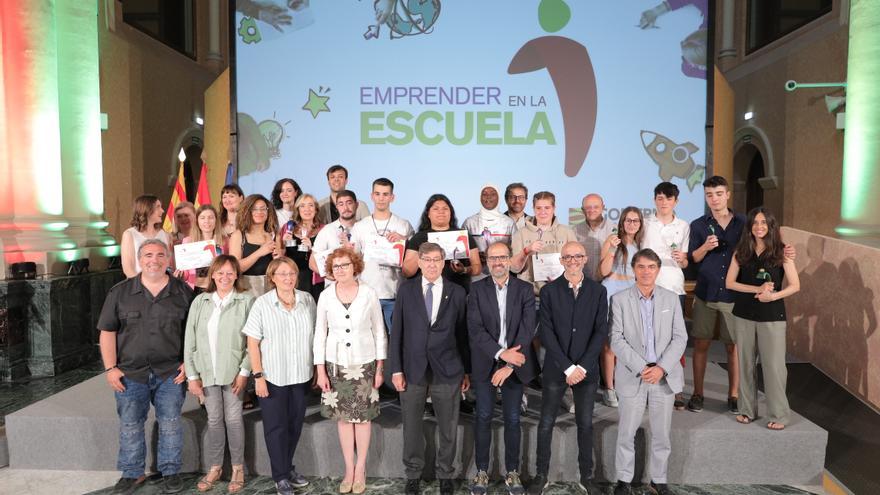 Los premios Emprender en la Escuela de Aragón reconocen la labor innovadora de los centros