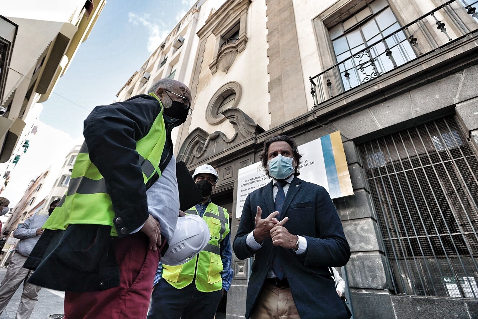 Visita al nuevo edificio de ampliación del Parlamento