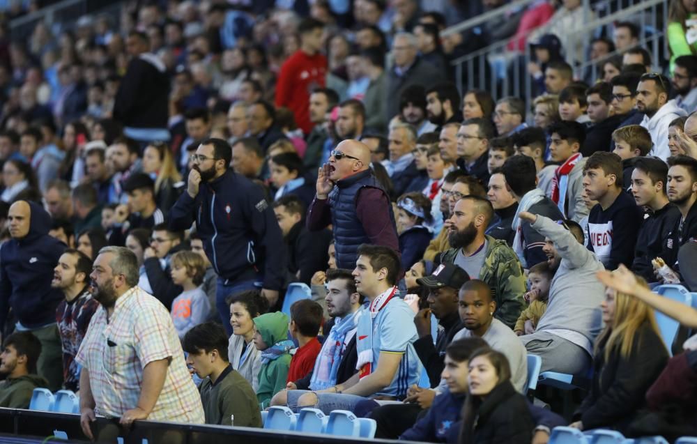 Las fotografías del partido en Balaídos entre Celta y Rayo Vallecano