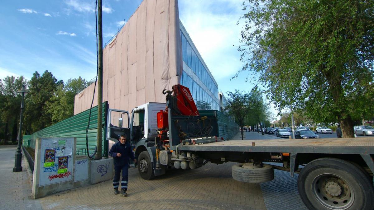 La obra de la biblioteca de los Patos empieza tras una paralización de dos años y medio