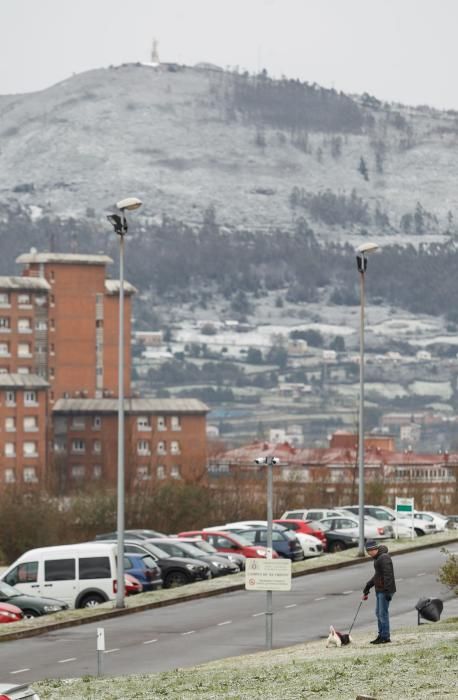 Nieve en Oviedo