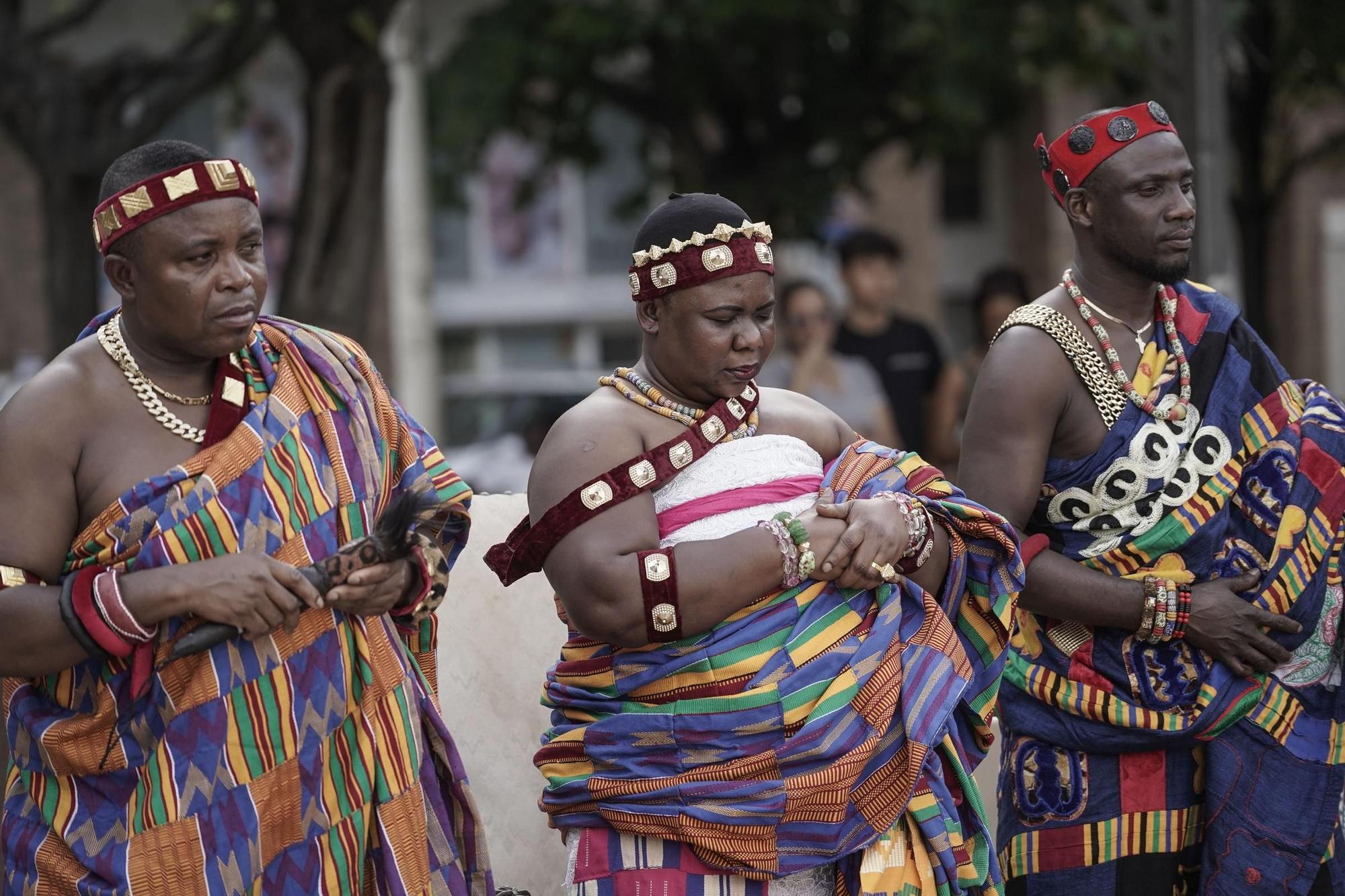 Totes les imatges de la festa solidària de la comunitat de Ghana