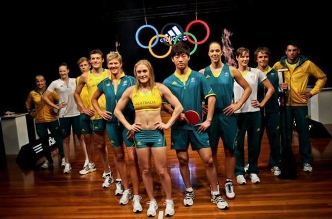 Uniforme de Australia para los Juegos Olímpicos de Londres 2012
