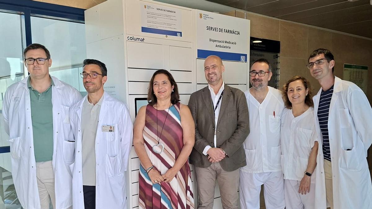 La consellera García ha visitado el Hospital este jueves.