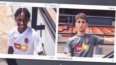 El Valencia presenta la nueva camiseta de entrenamiento - Superdeporte