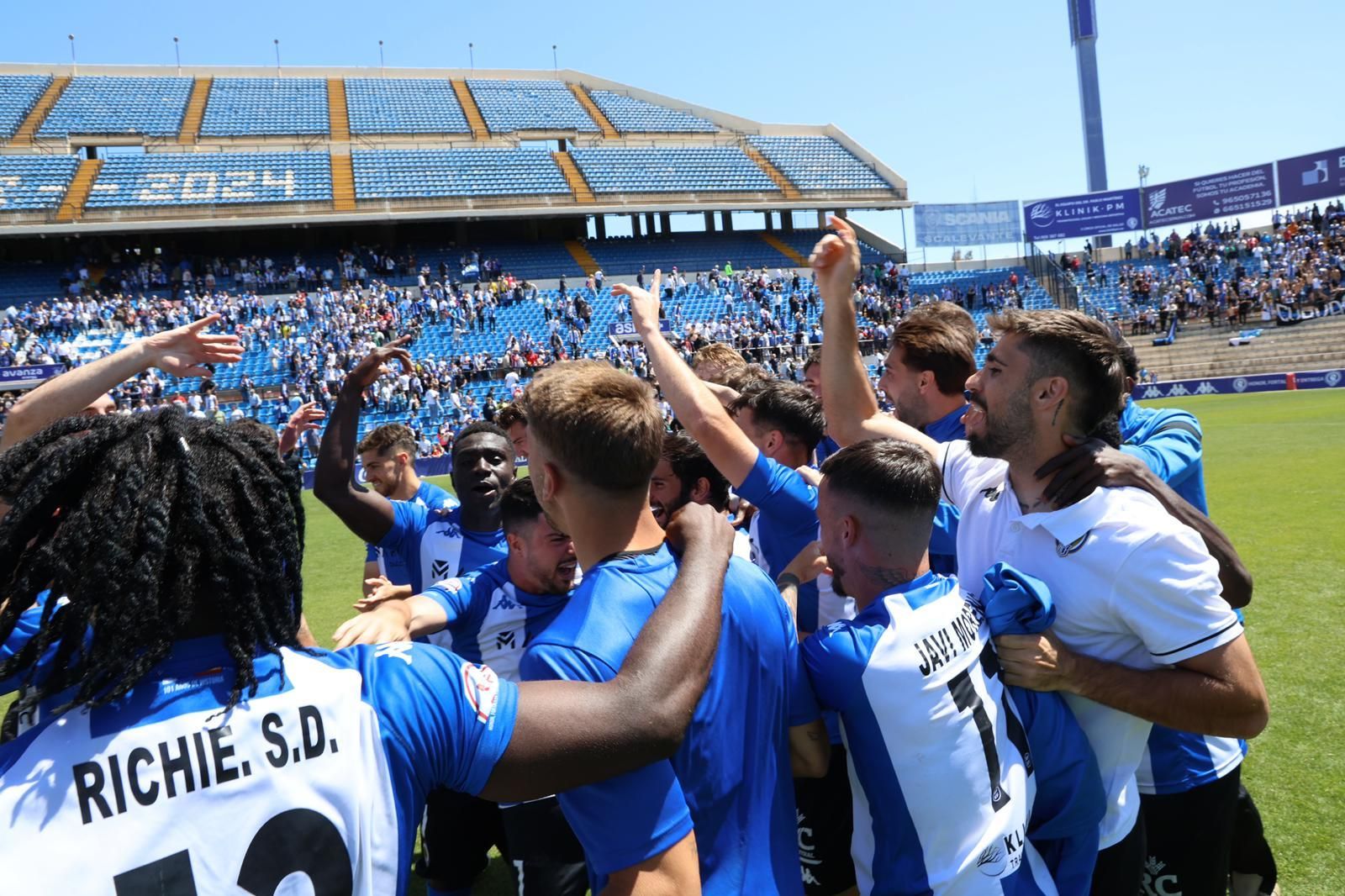 Las imágenes del Hércules CF- Peña Deportiva