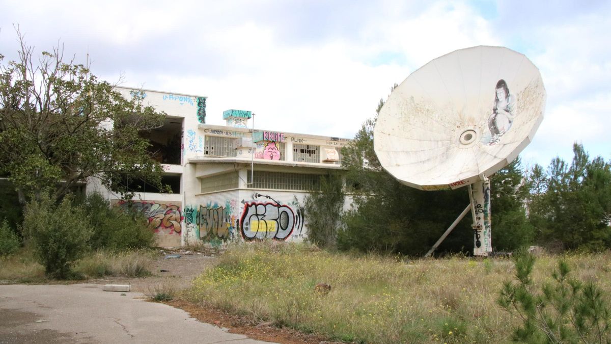 Les instal·lacions de Radio Liberty a Pals.