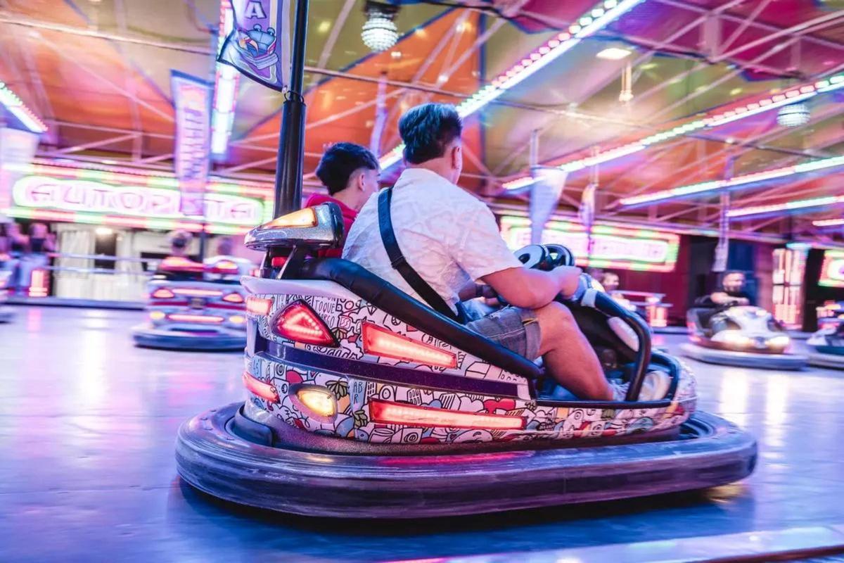 Imagen de ambiente de la Feria de Mérida en el recinto ferial.