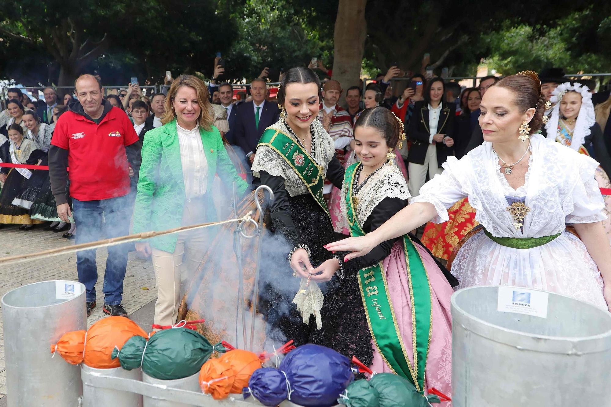 Primera mascletà de la Magdalena