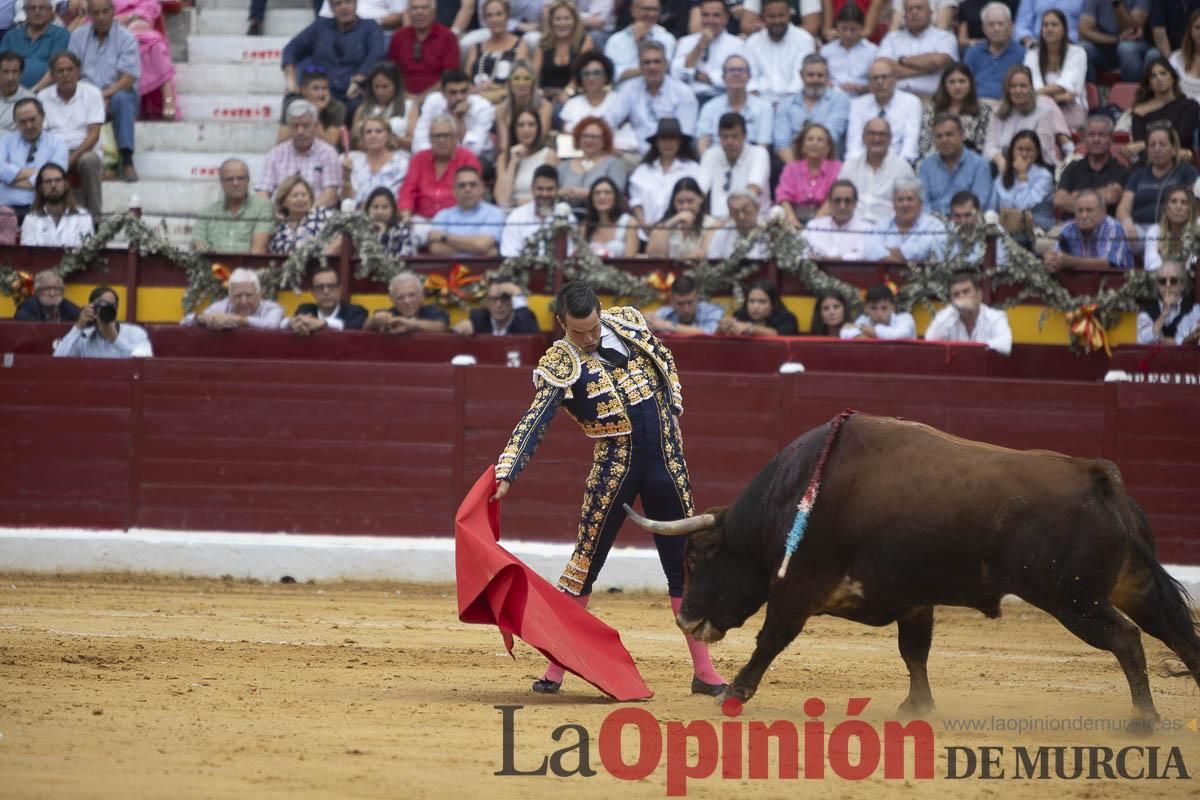 Cuarta corrida en la Feria Taurina de Murcia (Castella, Manzanares y Ureña)