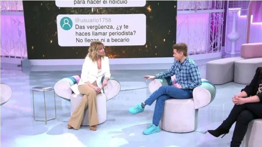 Amenazas de muerte en el plató de Fiesta: Emma García no quiere que se involucre a María Patiño
