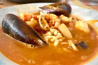 Gastronomía de guerra: Arroz marinera
