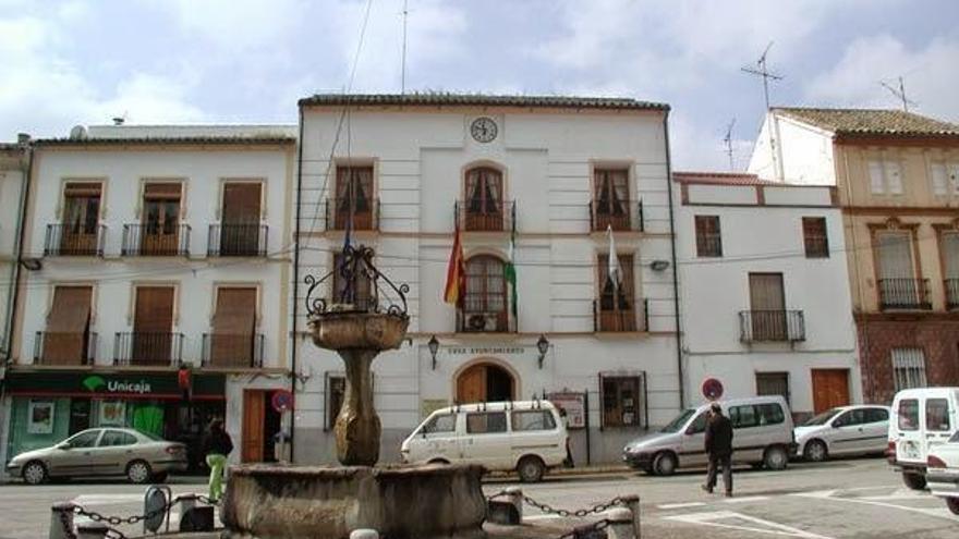 Plaza del municipio de Alameda.