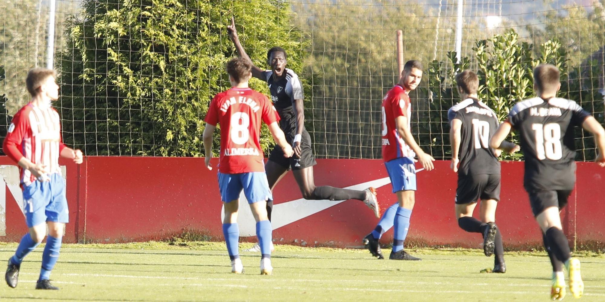 Las mejores imágenes de los partidos del Vetusta, Sporting B y Lealtad