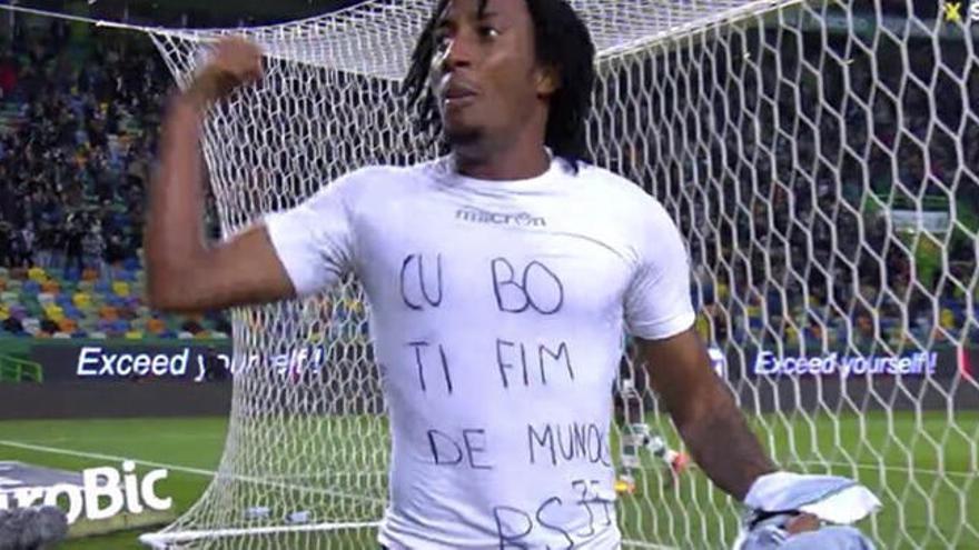 Expulsado por dedicarle un gol a Semedo