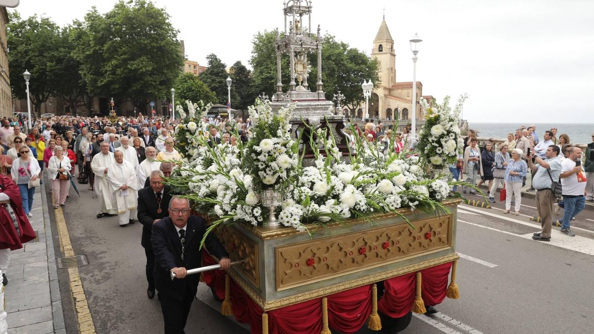 La procesión del Corpus Christi, en una imagen de archivo.