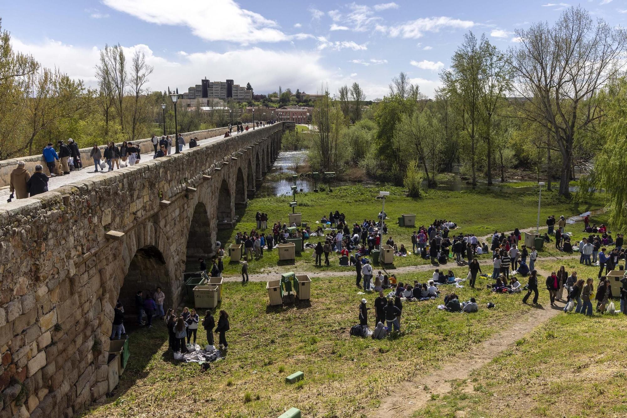 GALERÍA: Así ha sido el Lunes de Aguas en Salamanca