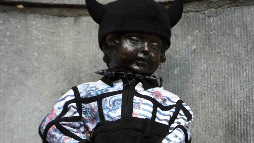 El &quot;Manneken Pis&quot;, de Gaultier.