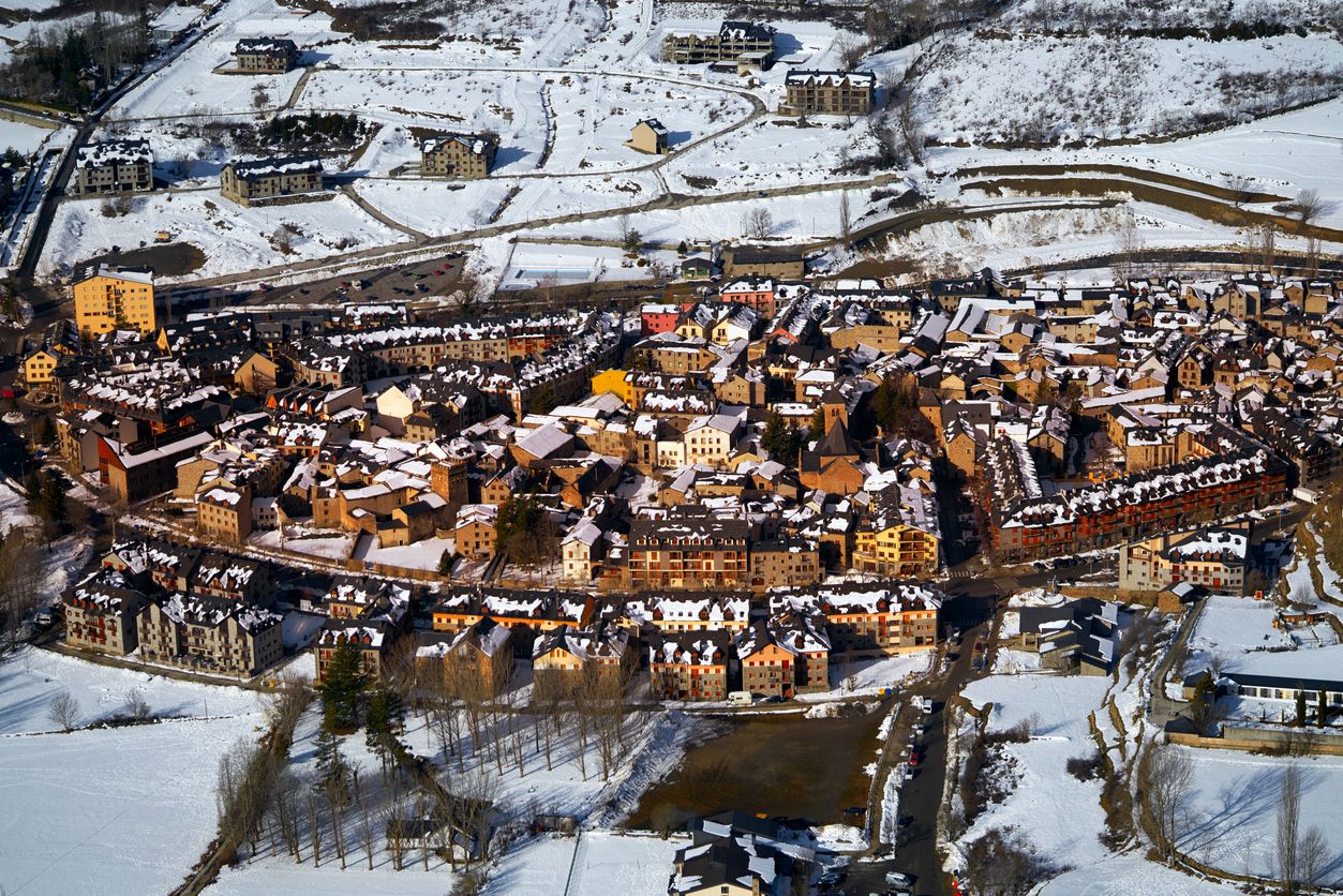 El bonito pueblo de Benasque, en Huesca