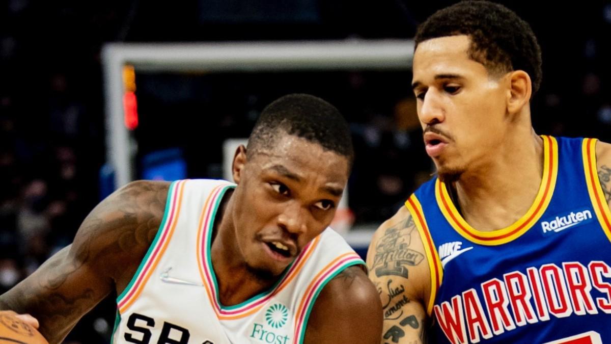 Spurs vencen a Warriors en una noche de sorpresas en la NBA