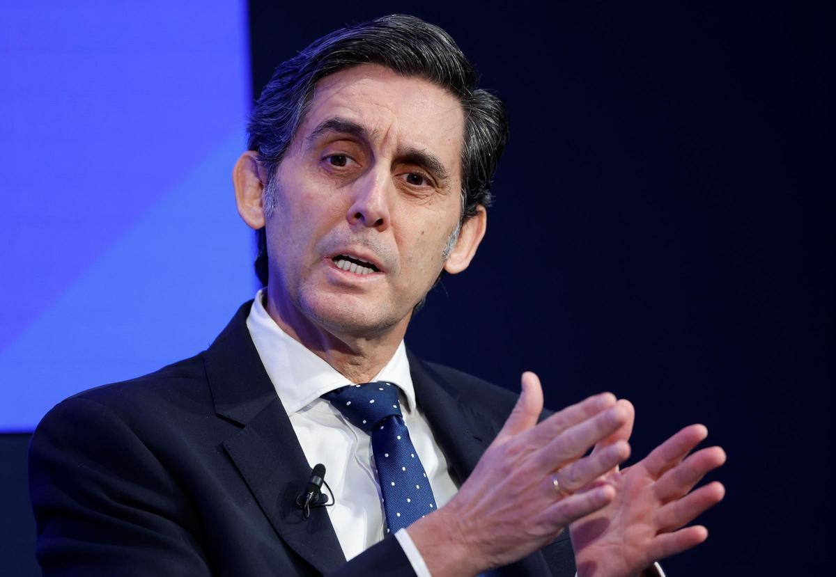 Álvarez-Pallete en Davos Álvarez-Pallete en Davos