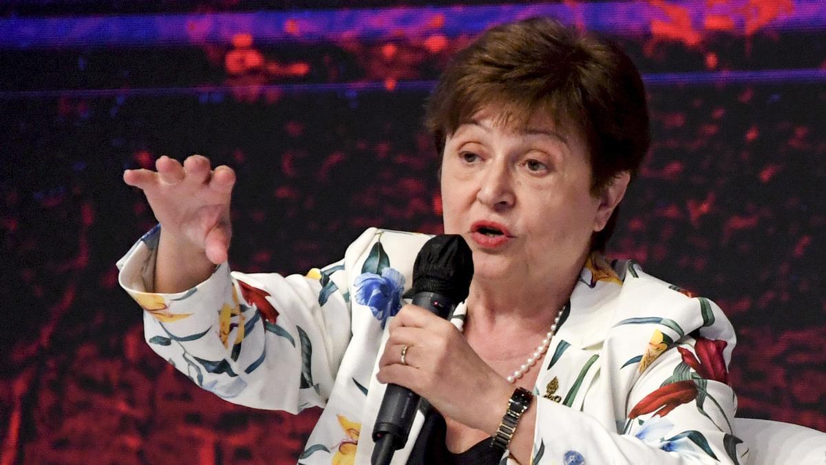 La directora del Fondo Monetario internacional, Kristalina Georgieva.