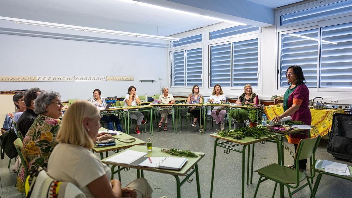 Una de les jornades formatives sobre plantes aromàtiques
