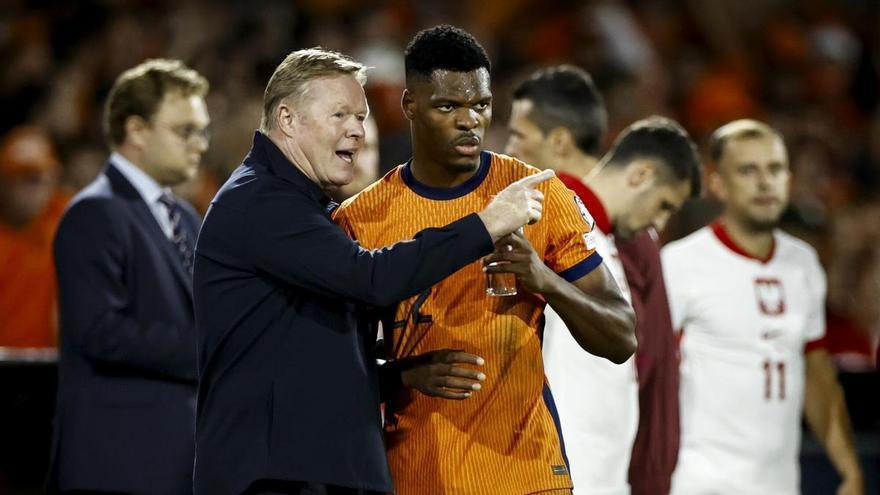 Dumfries y De Jong, de compañeros de selección a próximos rivales en El Clásico