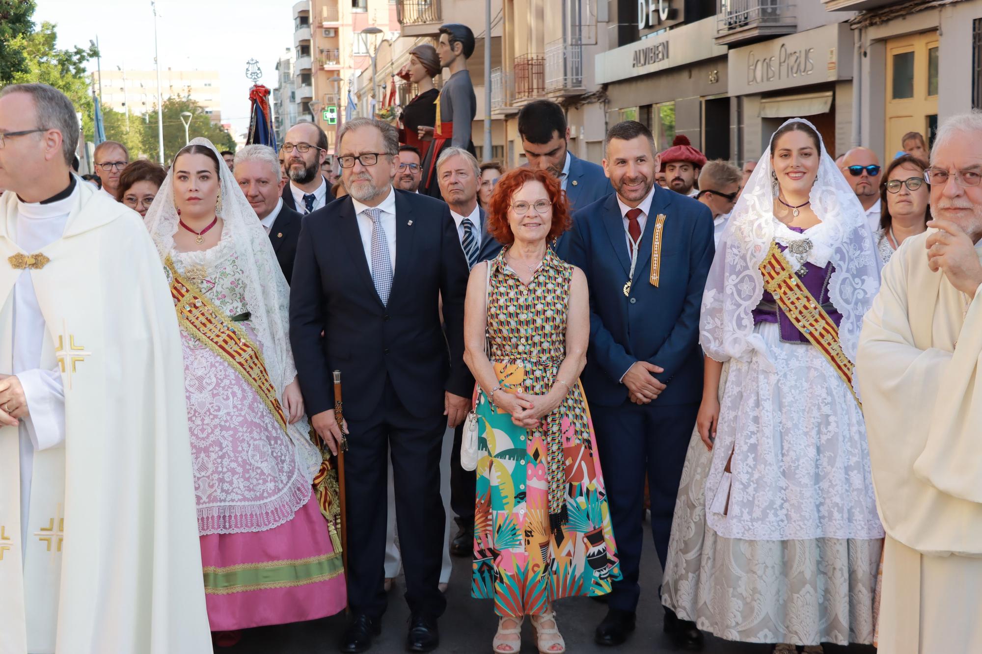 Las fotos de la 'baixà' de la Mare de Déu de Gràcia en Vila-real