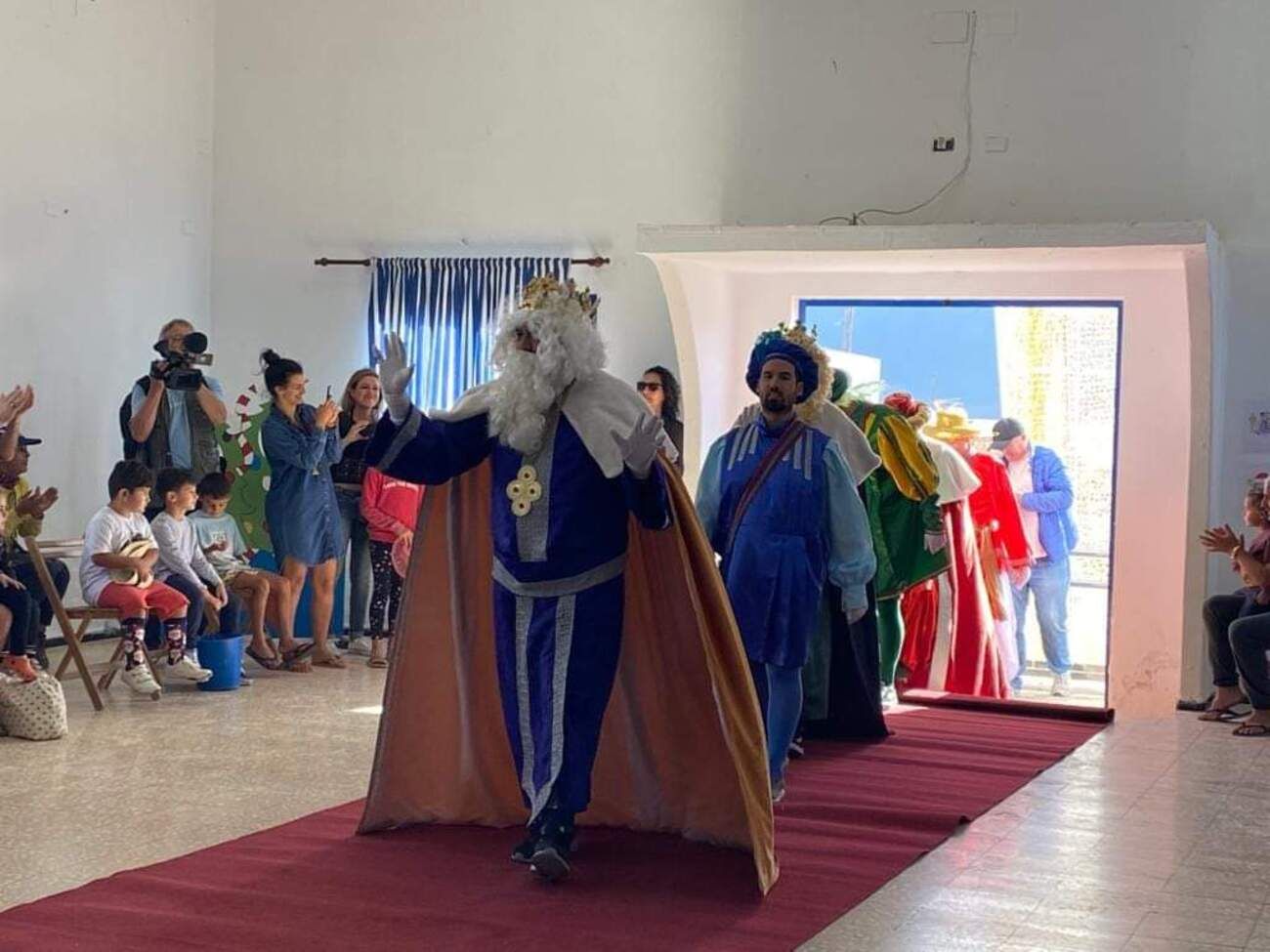 Los Reyes Magos desembarcan en La Graciosa