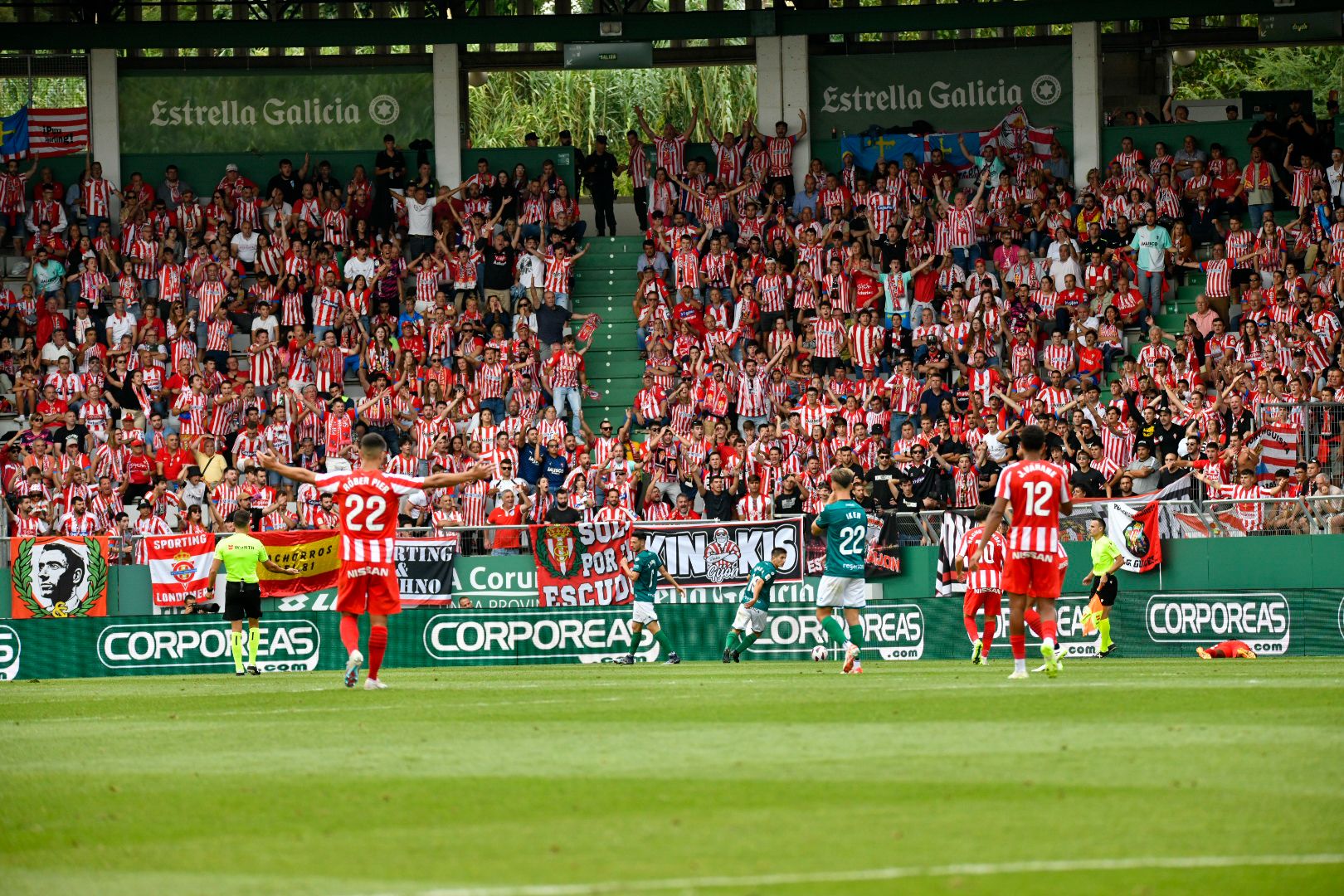 Mareona del Sporting en Ferrol