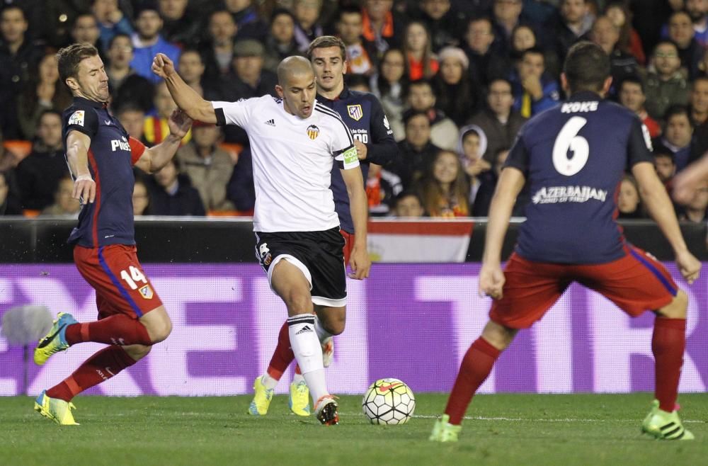 Las mejores fotos del Valencia - Atlético de Madrid