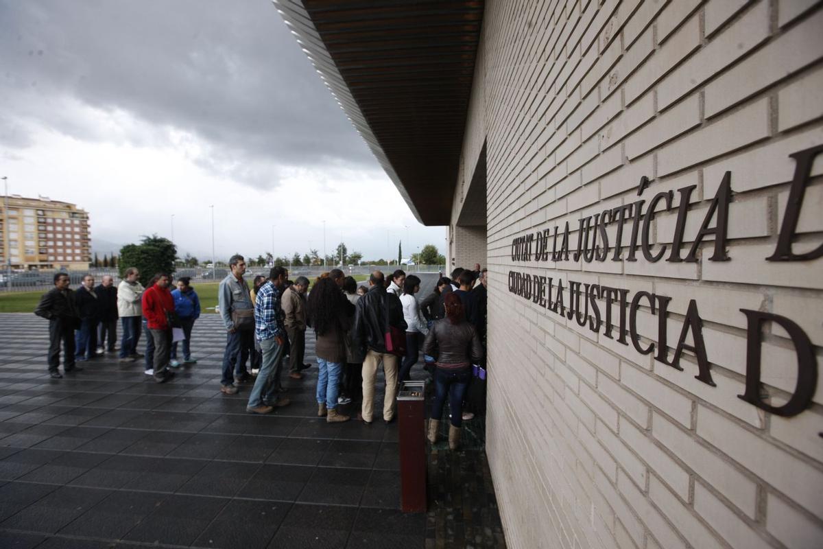 Fachada de la Ciudad de la Justicia de Castellón.