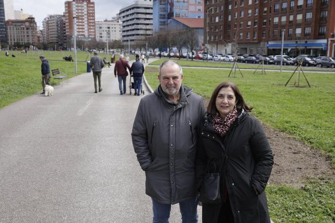 "Pena" vecinal en Gijón por el chasco del bosque del Solarón (en imágenes)