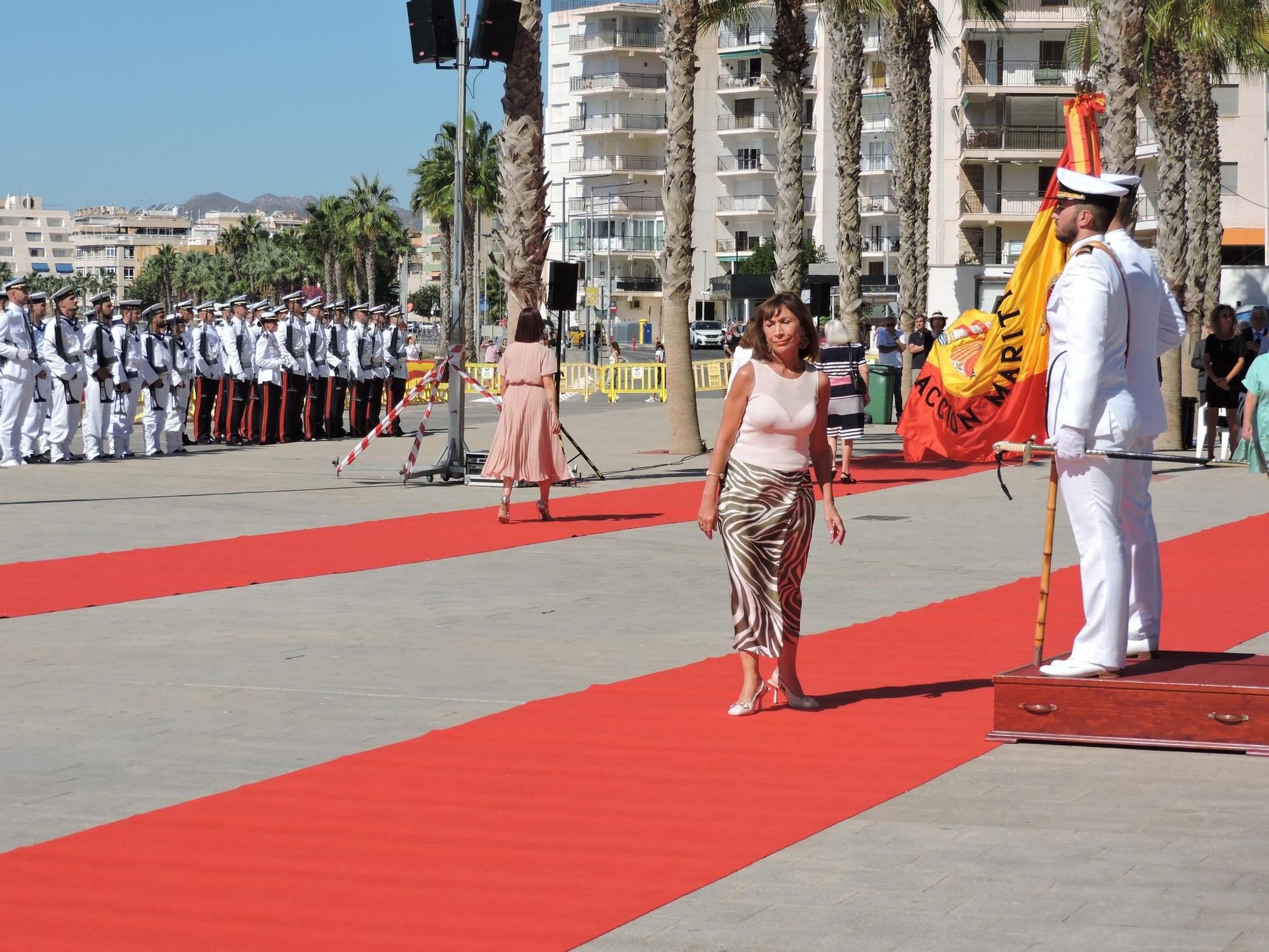 Jura de Bandera para personal civil en Águilas