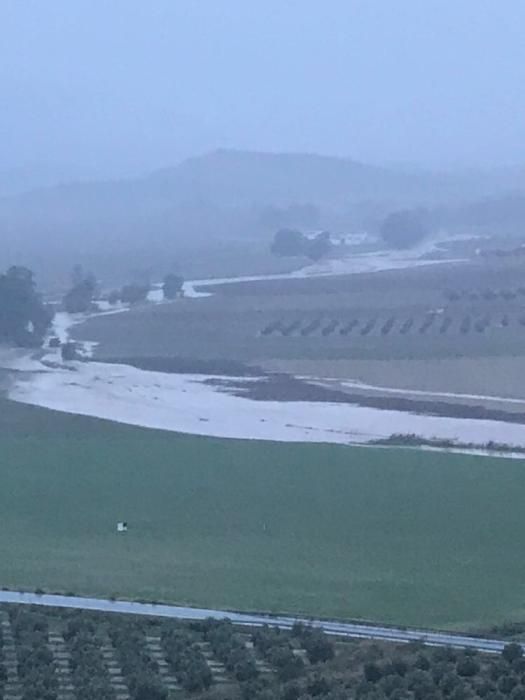 Inundaciones en la Comarca de Antequera.