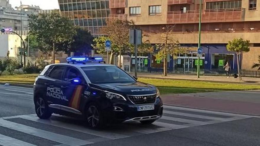 Un radiopatrulla de la Policía Nacional.