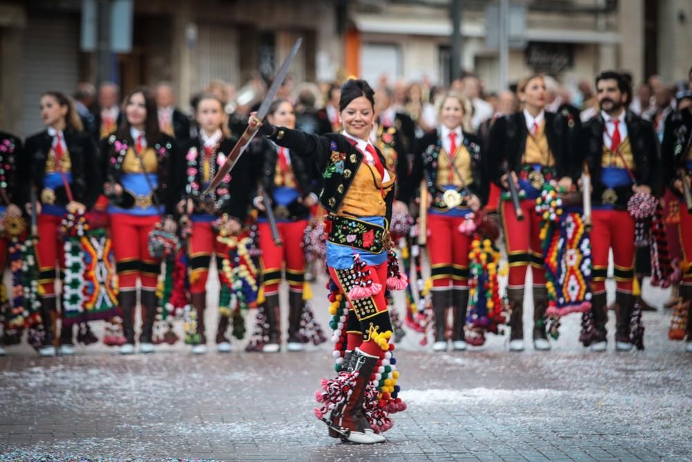 El municipio celebra el día de San Hipólito con los actos de la ofrenda, la presentación de armas y la procesión