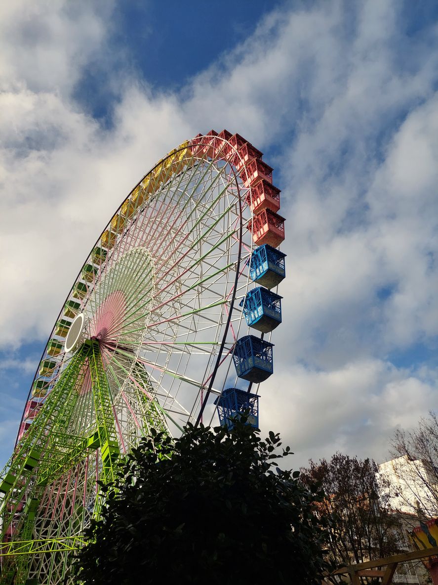 Noria de Navidad, en Alameda