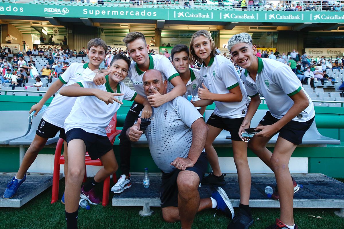 La grada de El Arcángel en el Córdoba CF-Antequera