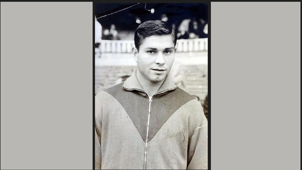 Una imagen de Ismael Comas en sus primeros tiempos como jugador del Barça, donde aterrizó con solo 16 años procedente del CD Mequinenza