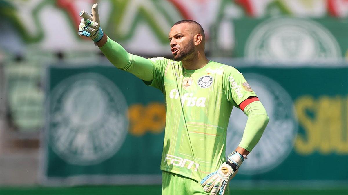 Weverton, portero del Palmeiras y de la Seleçao